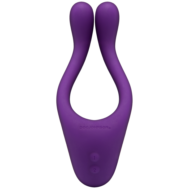 "Tryst Multi Erogenous Zone Silicone Massager - Purple DJ0990-06-BX"