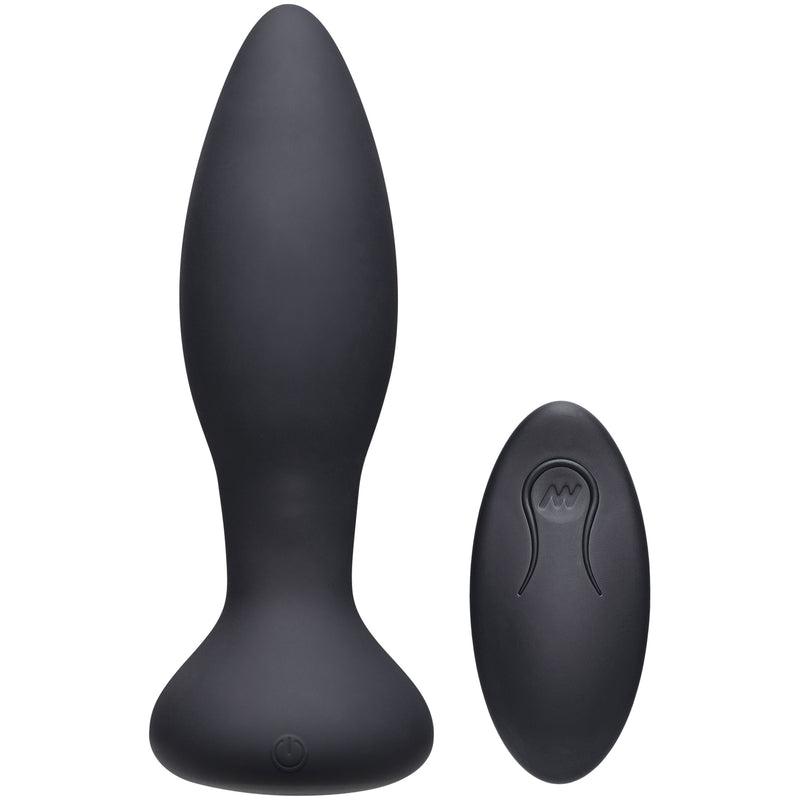 "A-Play - Vibe - Experienced - Rechargeable  Silicone Anal Plug With Remote DJ0300-05-BX"
