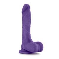 "Au Natural - Bold - Thrill - 8.5 Inch Dildo - Purple"