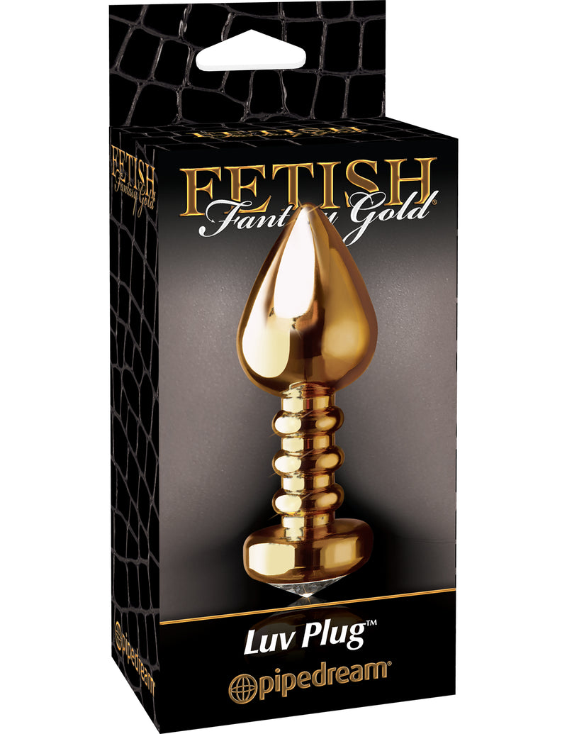 "Fetish Fantasy Gold Luv-Plug - Gold PD3991-27"