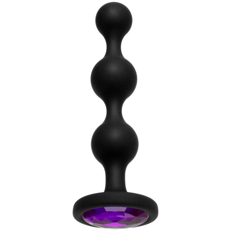 "Booty Bling - Wearable Silicone Beads - Purple DJ7017-09-BX"