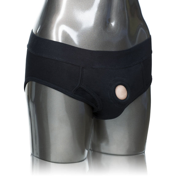 "Packer Gear Black Brief Harness Xl/2xl SE1575203"