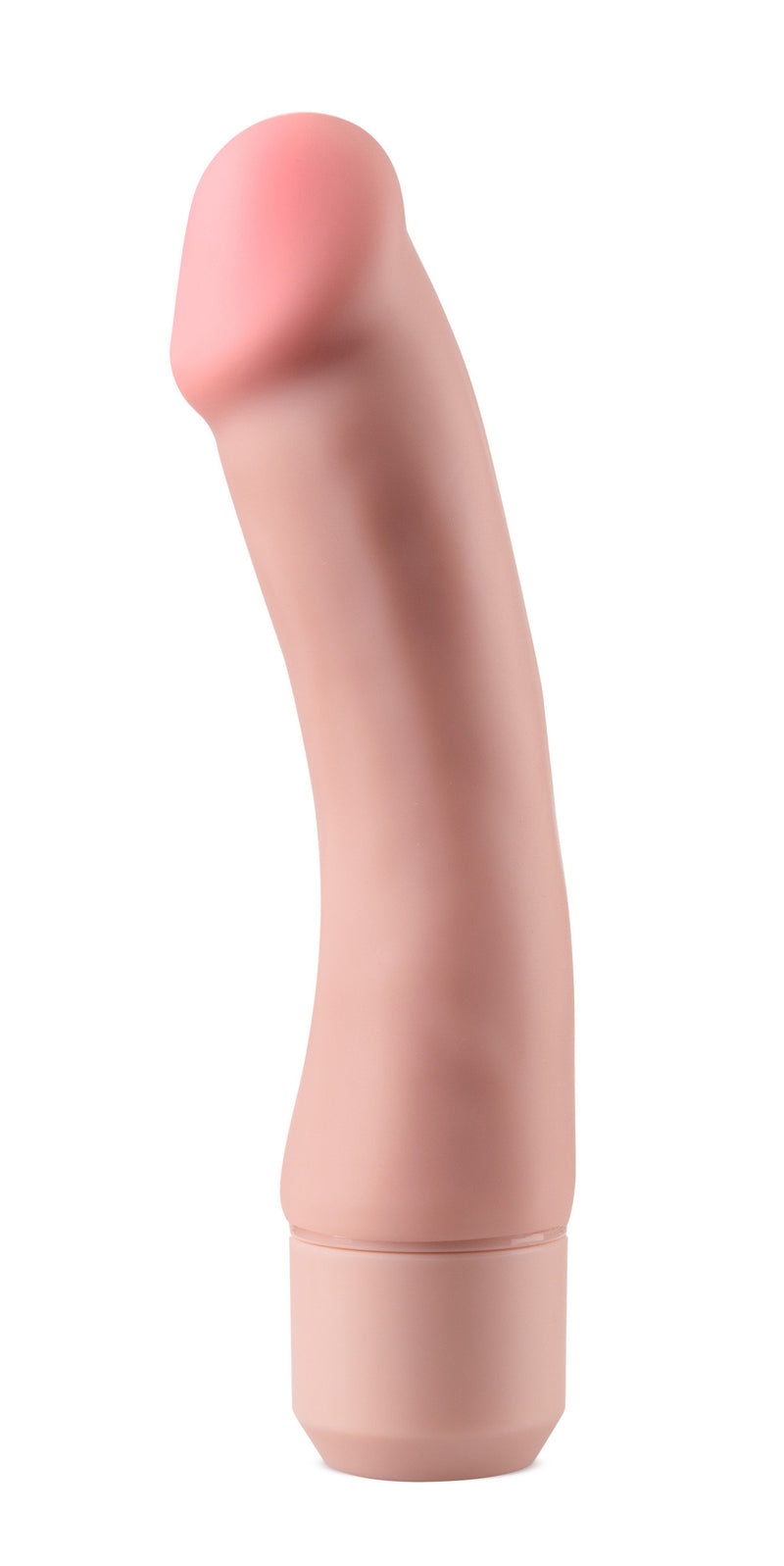 "Dr. Skin Silicone  Dr. Steve - 7 Inch Vibrating Dildo - Beige"