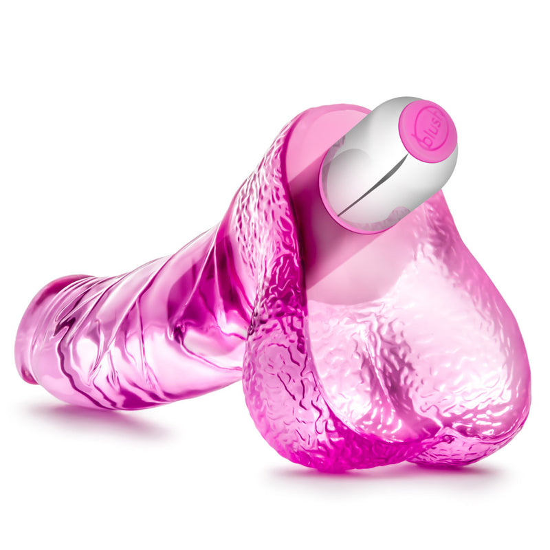 "Naturally Yours - Vibrating Ding Dong - Pink"