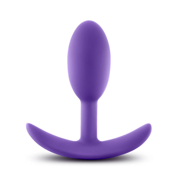 "Luxe - Wearable Vibra Slim Plug - Small - Purple"
