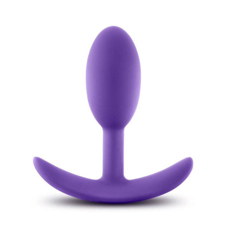 "Luxe - Wearable Vibra Slim Plug - Small - Purple"