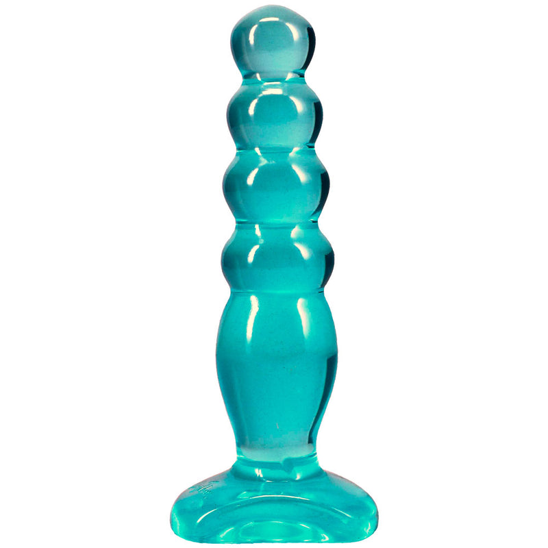 "Crystal Jellies - Anal Delight - 5 Inch - Teal DJ0283-15-CD"