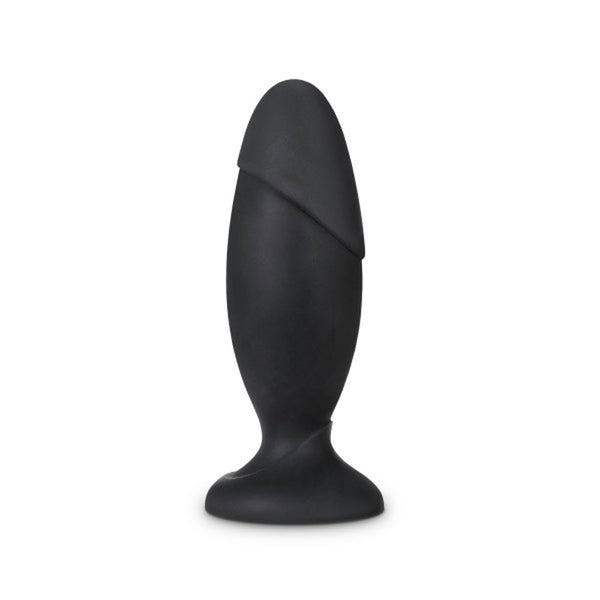 "Anal Adventures - Platinum - Silicone Rocket Plug - Black BL-12345"