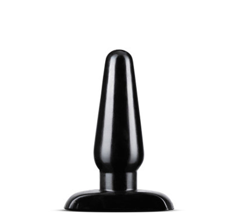 "Anal Adventures - Basic Anal Plug - Medium -  Black BL-18715"