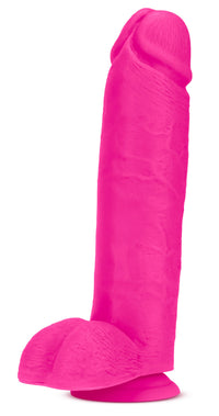 "Au Naturel - Bold - Huge - 10 Inch Dildo - Pink"