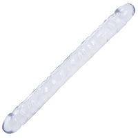 "Crystal Jellies 18 Inch Double Dong - Clear"