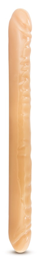 "B Yours 18 Inch Double Dildo - Beige"