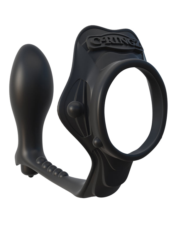 "Fantasy C-Ringz Rock Hard Ass Gasm - Black PD5909-23"