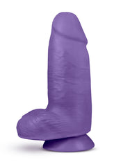 "Au Naturel - Bold - Chub - 10 Inch Dildo - Purple"